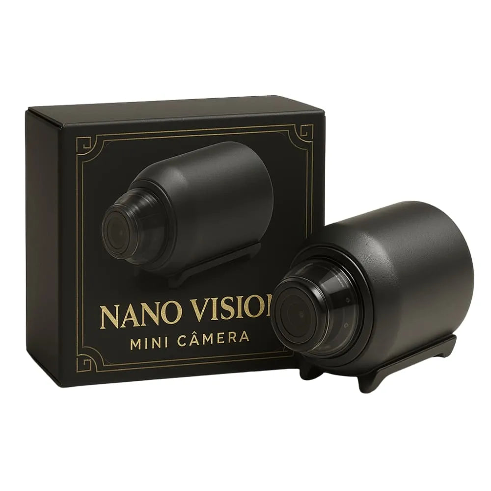 Kit 3 Nano Vision - Mini Câmera de Segurança (Ultra HD 4K)