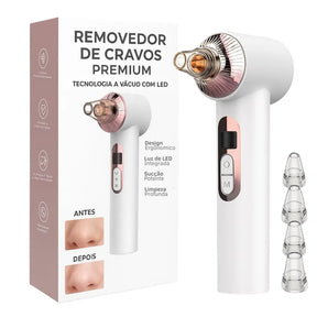 Removedor e Extrator de Cravos e Espinhas com Tecnologia de Alta Sucção
