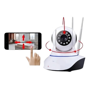 Kit 2 Câmera de Segurança Wifi 360 - Câmera Externa e Interna